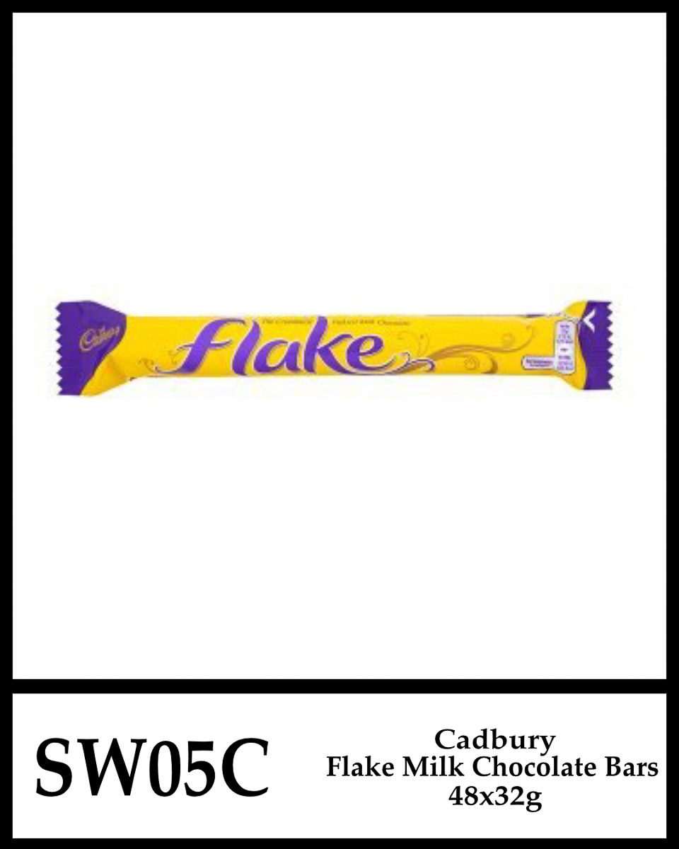 SW05C Cadbury Flakes Milk Chocolate Bars 48 x 32 g IGF LLC