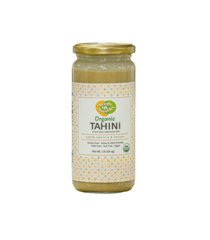 TH07C-Seeds n' Snacks Organic Tahini 12x16oz