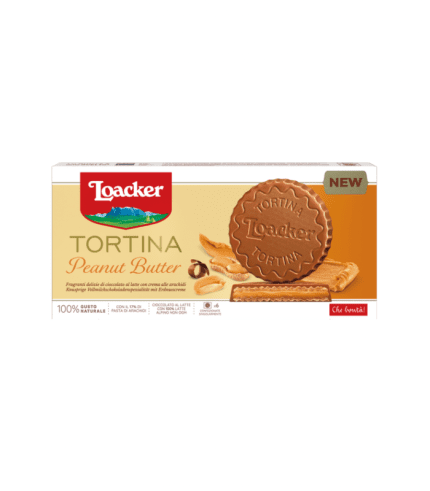 14391-Loacker Tortina Peanut Butter 12/6/21gr