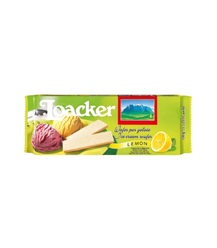 10112 Loacker Wafer for Ice cream 150gX18 Lemon