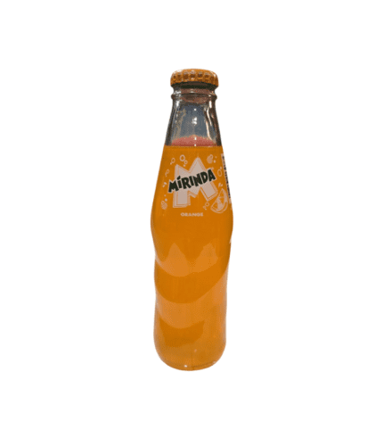DK08E-Mirinda Juicy Orange 24x250ml Glass
