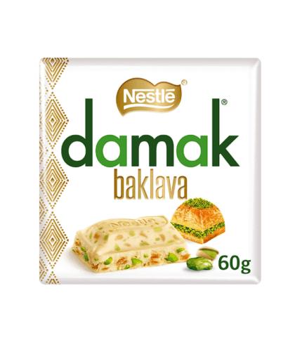 SW203A Nestle Damak Baklava W Pistachio 12/60g