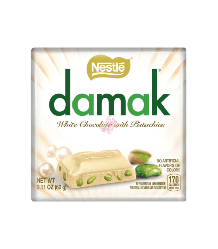SW202A Nestle Damak Dark White Choloate W Pistachio 12/60g