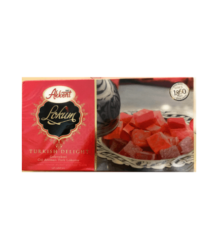 TD101 Akkent Rose Turkish Delight 12/400g