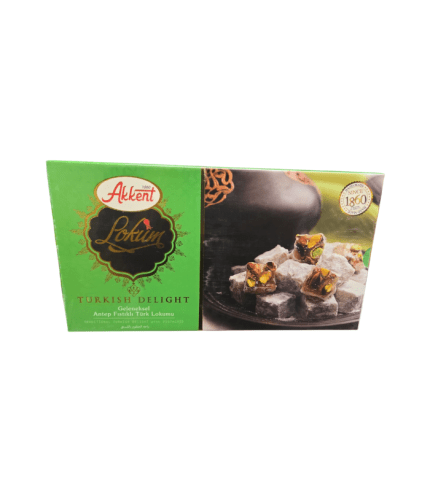 TD106 Akkent Antep Pistachio Turkish Delight 12/400g