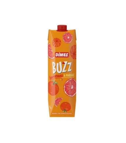 DK410 Dimes Buzz Mandarin & Blood Orange Juice Tetrapack 12/1lt