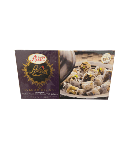 TD109 Akkent Mix Nut Turkish Delight 12/400g