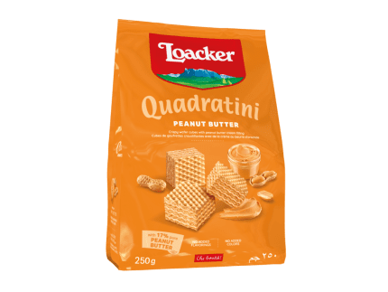 14314-Loacker Quadratini Peanut Butter 6 x 250g