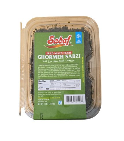 FZ32A-Sadaf Fried Mixed Herbs Ghormeh Sabzi 12/12oz