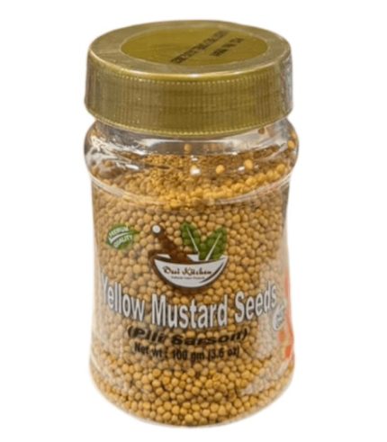 10174-DK Yellow Mustard Seeds 12x3.5oz (100g)