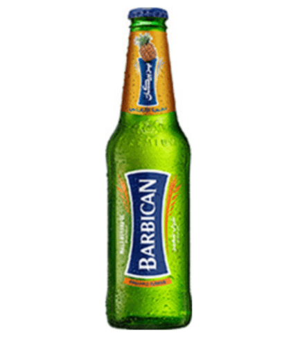 DK1180A Barbican Pineapple Non-Alcoholic Drink 4x6x11.1 Fl oz