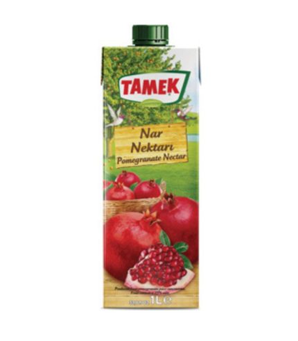 DK6892 Tamek Pomegranate Juice 12x0.3gl (1lt) Box