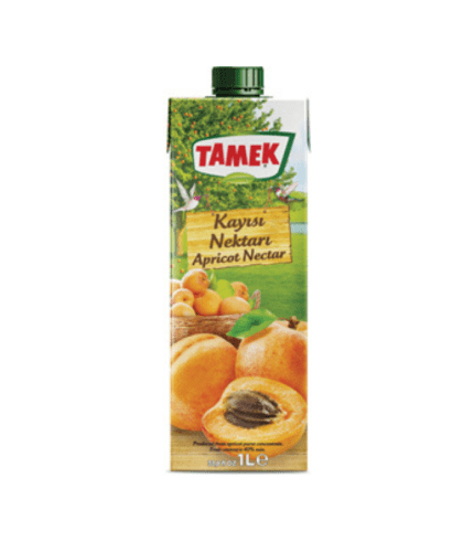 DK3685 Tamek Apricot Juice 12x0.3gl (1lt) Box