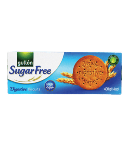 CB8020 Gullon Sugar Free Digestive Cookies 15x14.11oz (400g) Box