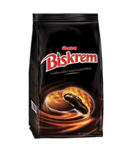 CB5814 Ulker Biskrem Biscuits 12x7.2oz (205g) Pouch