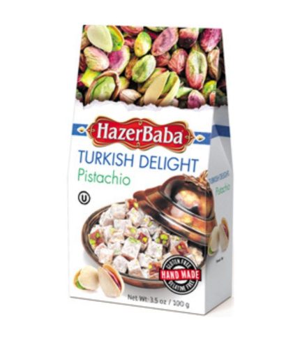 SW7515 Hazerbaba Pistachio Turkish Delight 6/4/100g