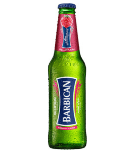 DK1184A Barbican Raspberry Non-Alcoholic Drink 4x6x11.1 Fl oz