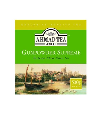 TE07D-Ahmad Tea Gun Powd Loose 12/500g  Product No 391