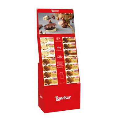 16080-Loacker Tortina DISP 6/72/21g 48Orig/12 DNoir/12 White