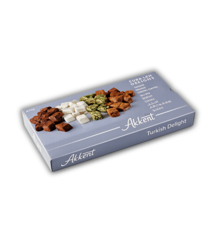 TD14B- Akkent Sultan Turkish Delight 12x400 Gr