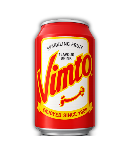 DK27 – Vimto Soda Fruit Drink Cans 24 x 12 oz