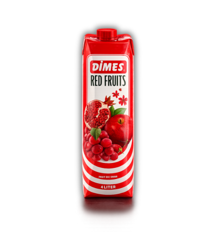 DK100ES-Dimes Red Mix Fruit Juice 12/1lt