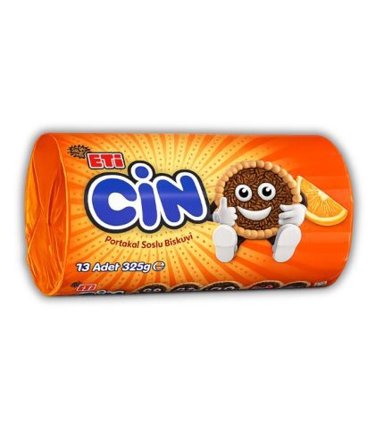 CB1155 Eti Cin Orange Jelly Biscuits 12/325gr