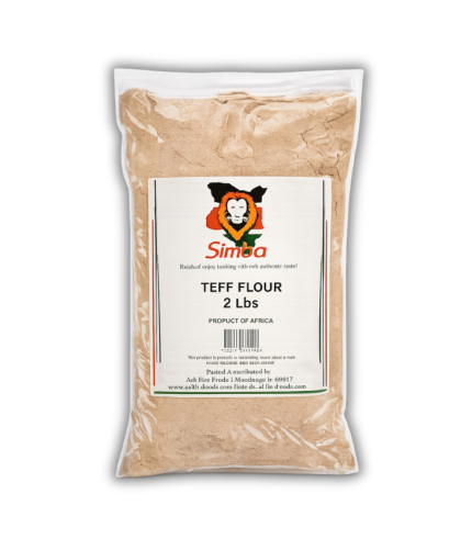 AS4 Simba Brown Teff Flour 20 x 2lbs