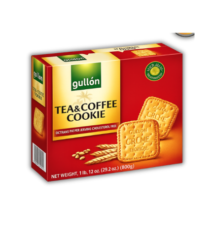 CB2614 Gullon Tea & Coffee Cookies Creme 12x800g