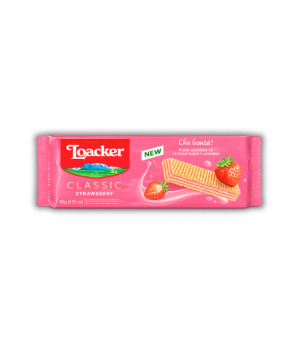 13527-Loacker Strawberry Classic 18/175g