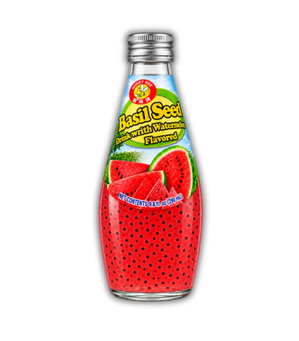 DK15C – H.B. Basil Seed W/Watermelon Drink 24 x 290 ml