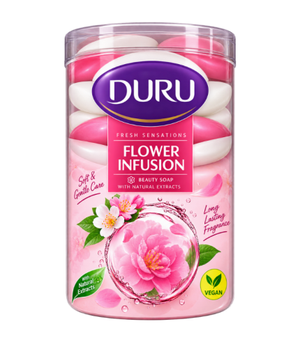 KW105-Duru Fresh Sensation Flower Soap 16/440gr