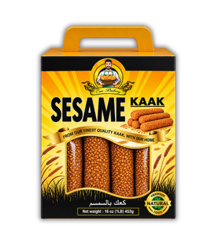 CB823 Sesame Finger Cookies 18/16lb (454g)